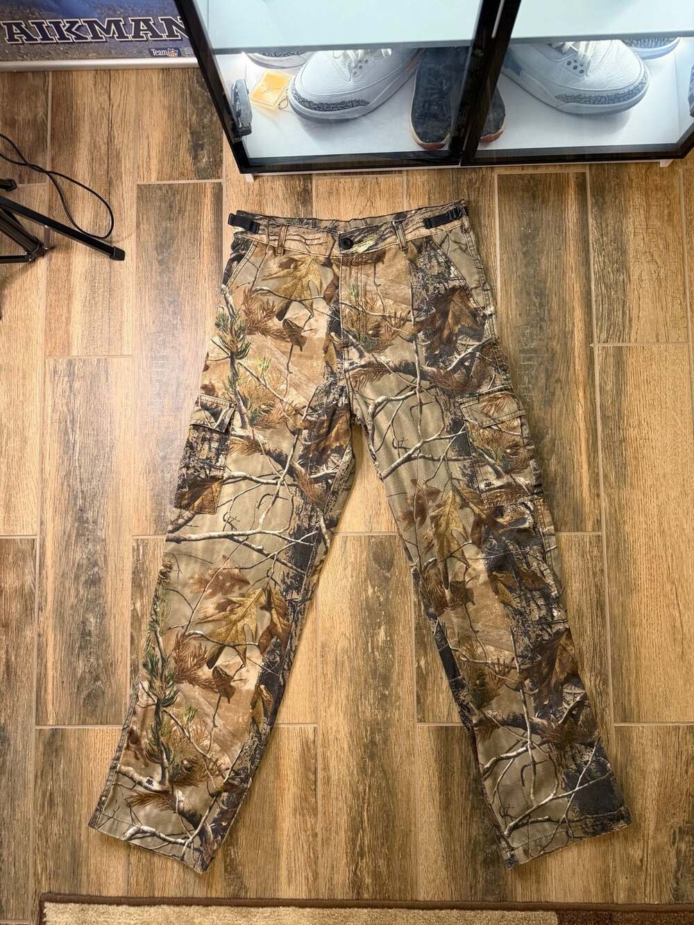 Realtree Camouflage Cargo Pants Size S Hunting Outdoor Woods